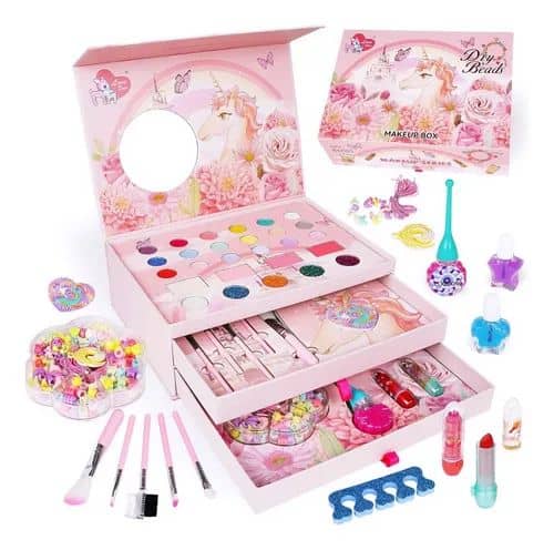 Maletín 3 pisos Maquillaje Completo